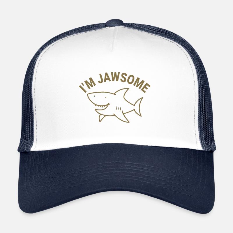 I'm Jawsome - Trucker Cap - white/navy