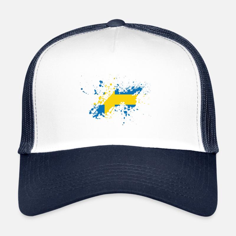 Blob drapeau suède Casquette trucker 