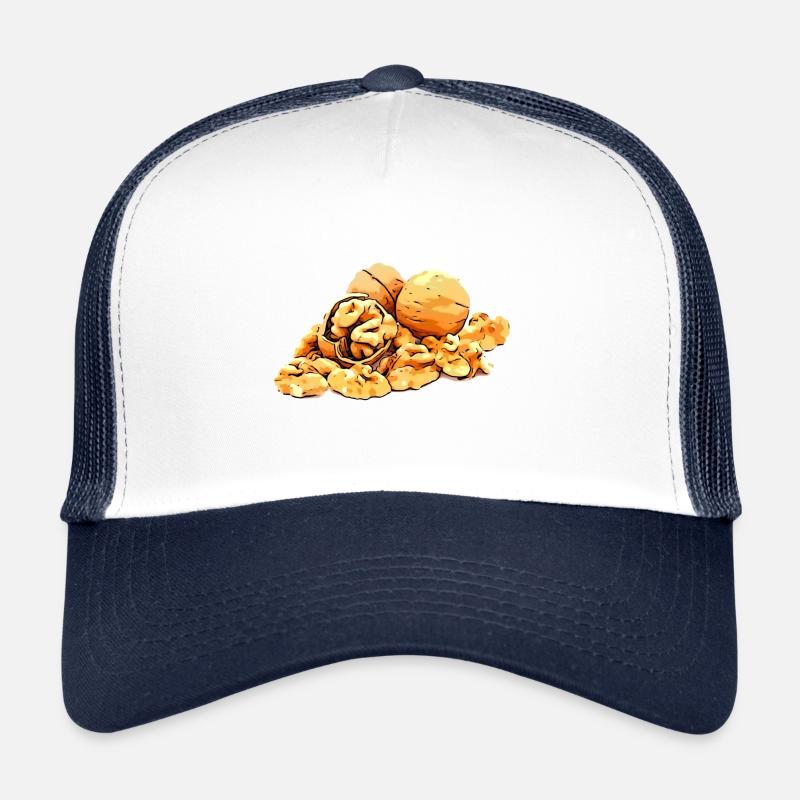 Noix noyer image symbole graphique Casquette trucker 