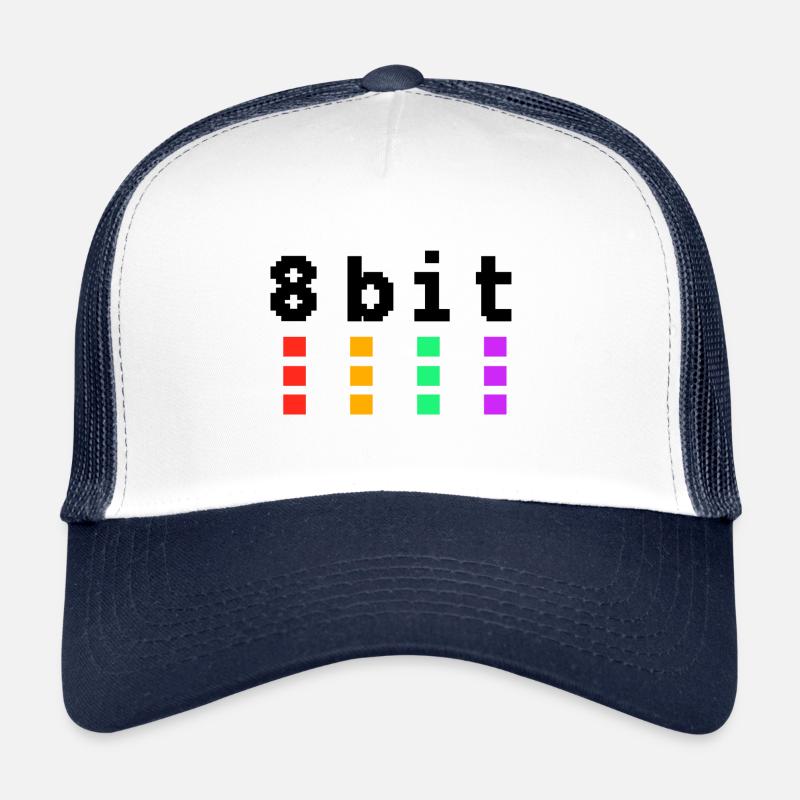 8bit pixel motif Trucker Cap