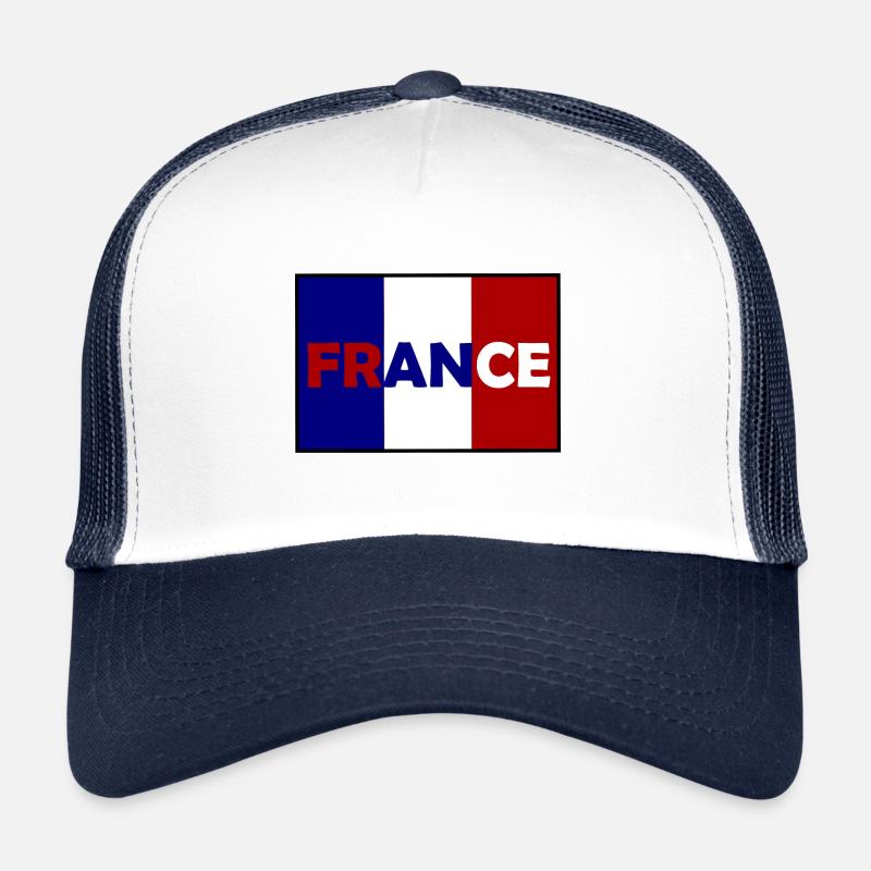 Die Franzosen Aufkleber Trucker Cap