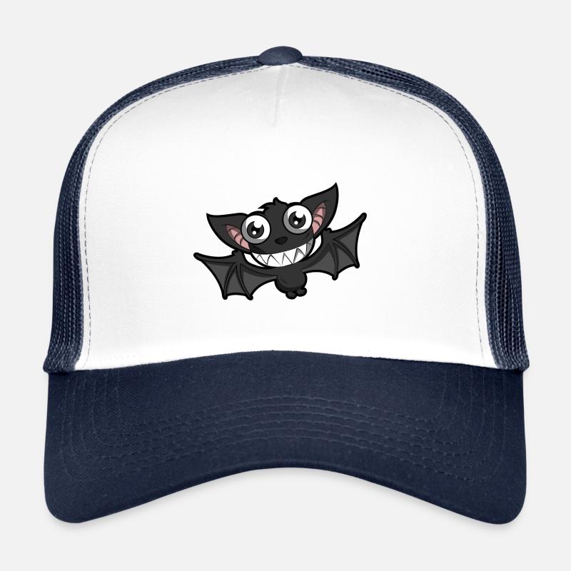 Grinsende Fledermaus Trucker Cap