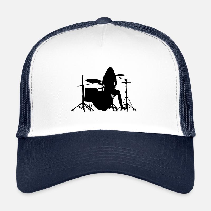Musicien batteur Casquette trucker 