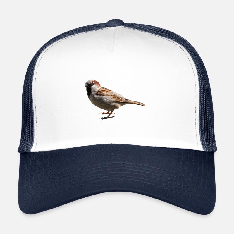 sparrow - Trucker Cap - white/navy