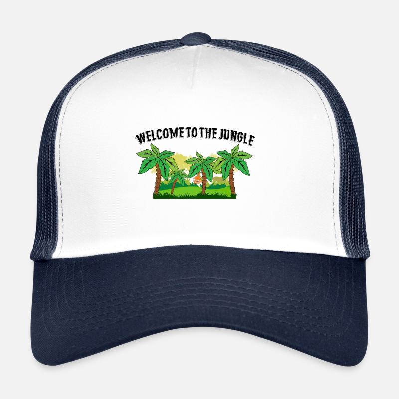 Bienvenue dans la jungle Casquette trucker 