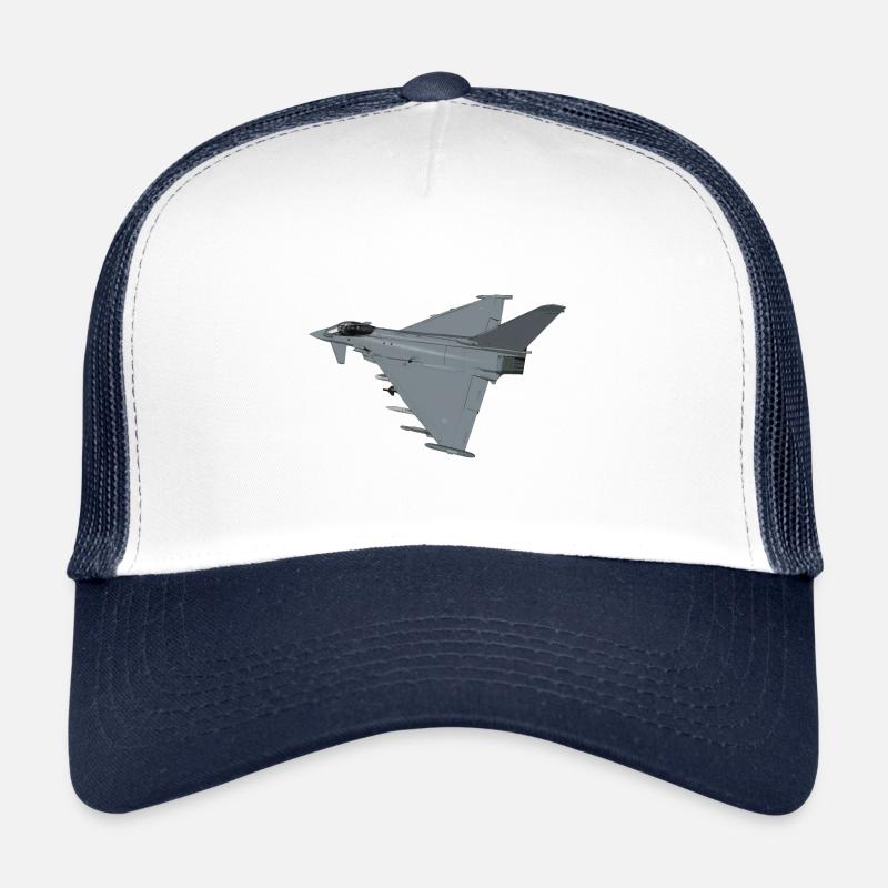Fighter jet plane jet jet military fighter jet Trucker Cap