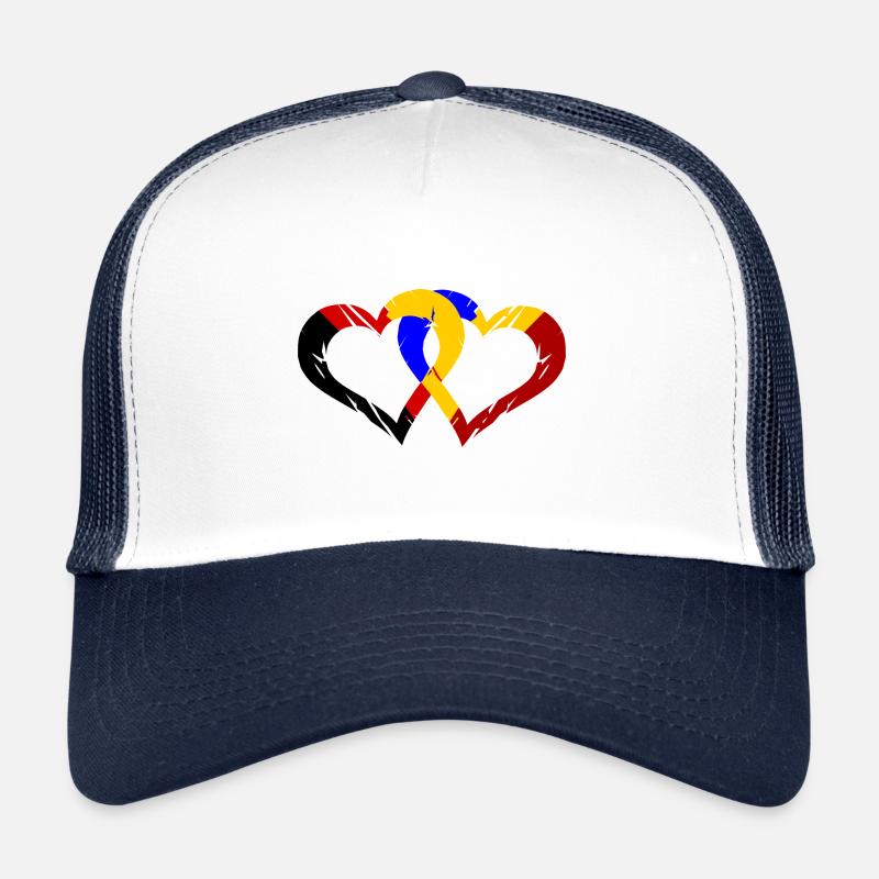 Deutsch Rumänische Partnerschaft Trucker Cap