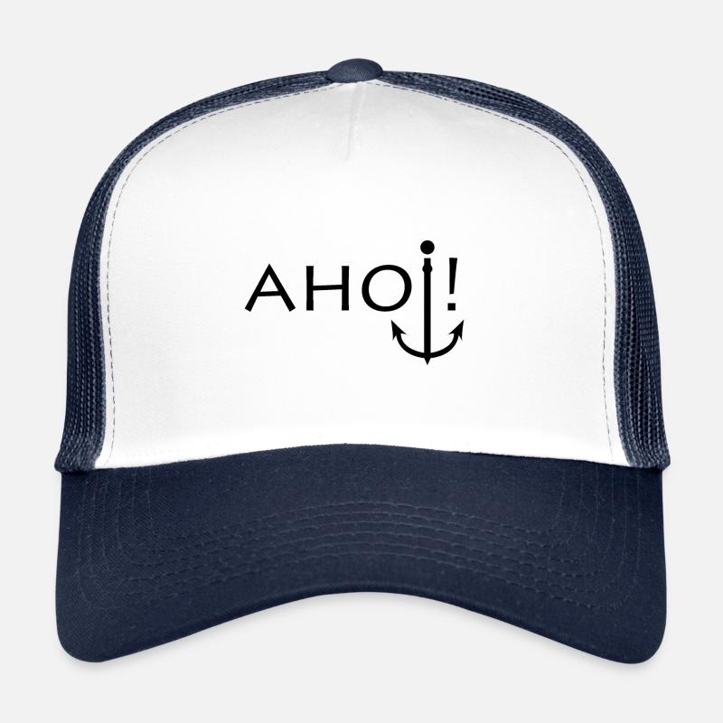 Ahoi Anker Seemann Hamburg Trucker Cap