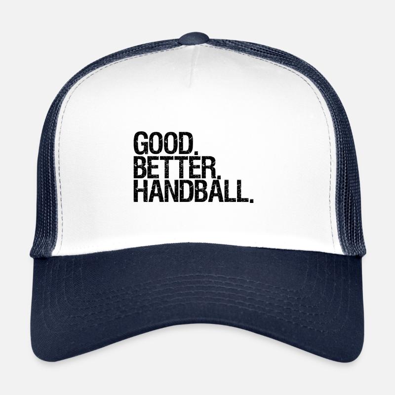 Handball - Casquette trucker - blanc/marine