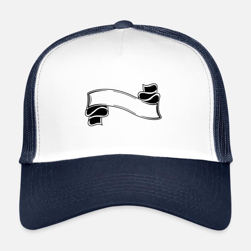 Banderole Symbole Ornament Casquette trucker 