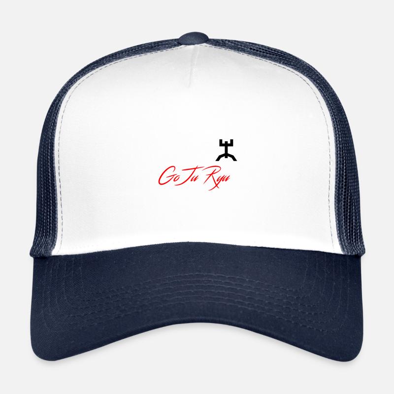 Goju RYu Yuishinkan - Trucker Cap - white/navy