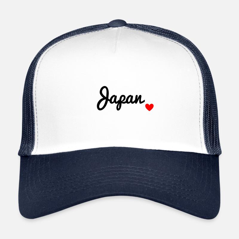 Japan - Trucker Cap - Weiß/Navy