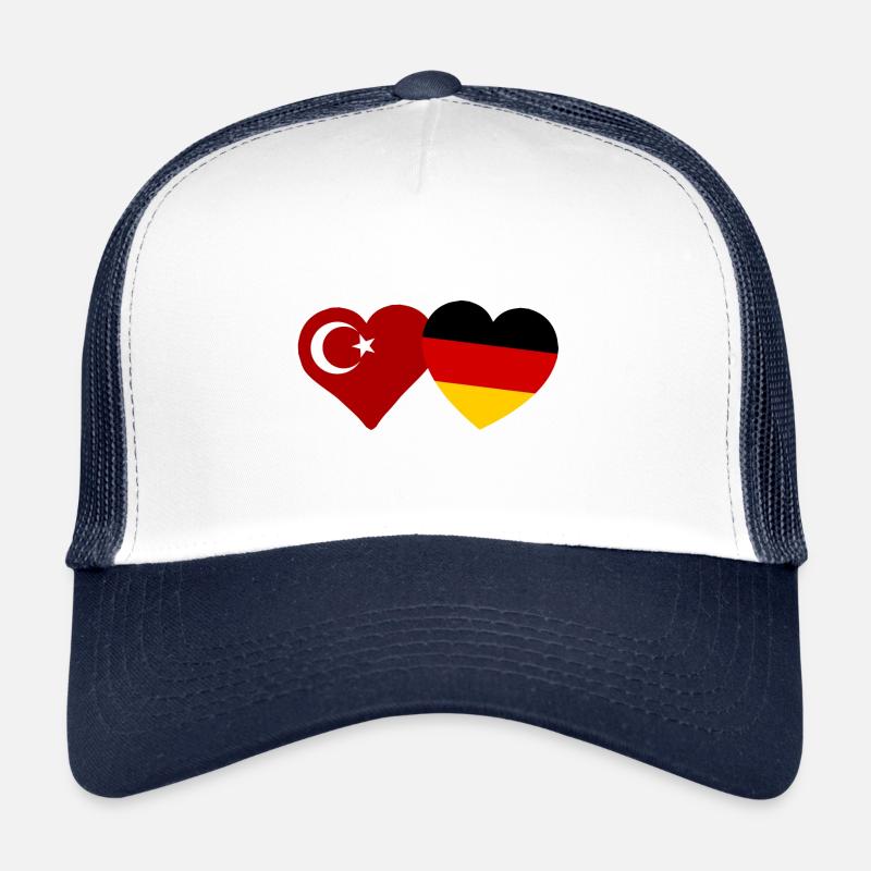German Turkish Love Trucker Cap