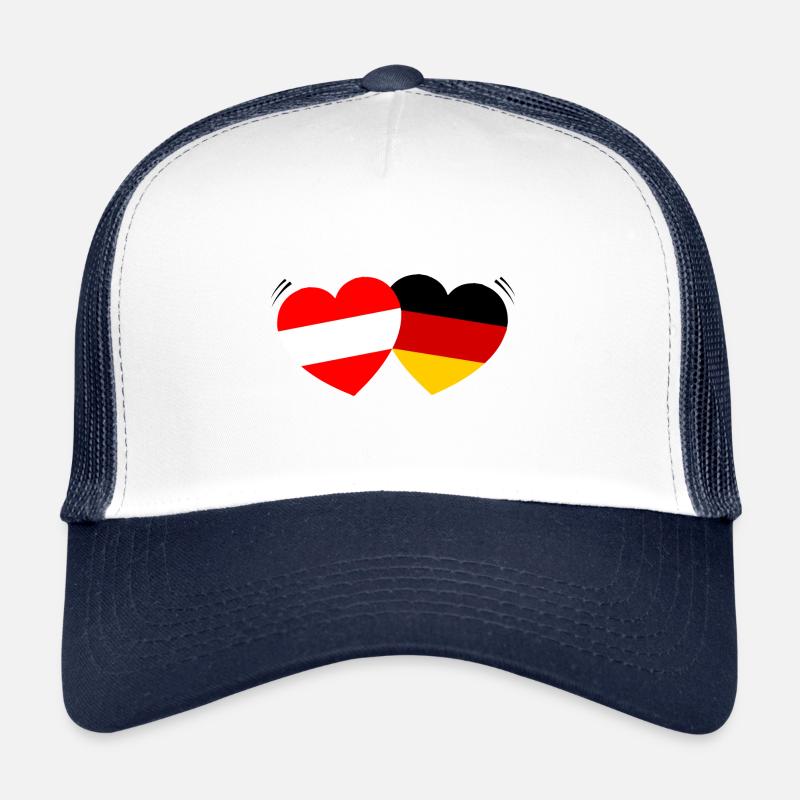 Austria and German Relations Trucker Cap