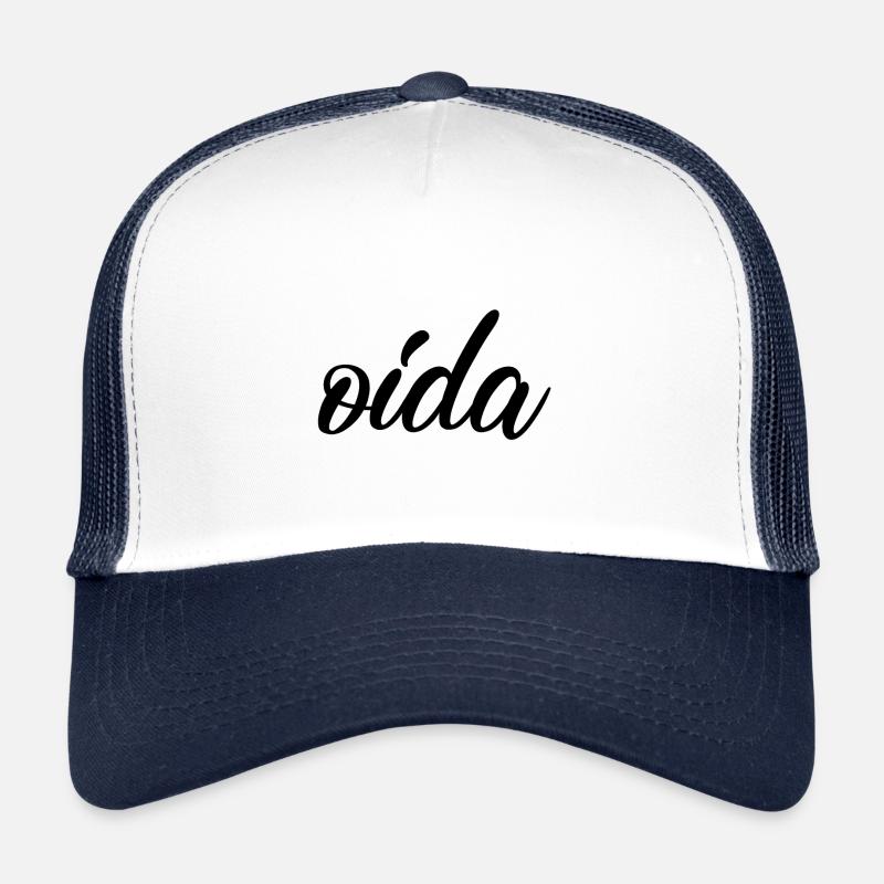 oida - Trucker Cap - Weiß/Navy