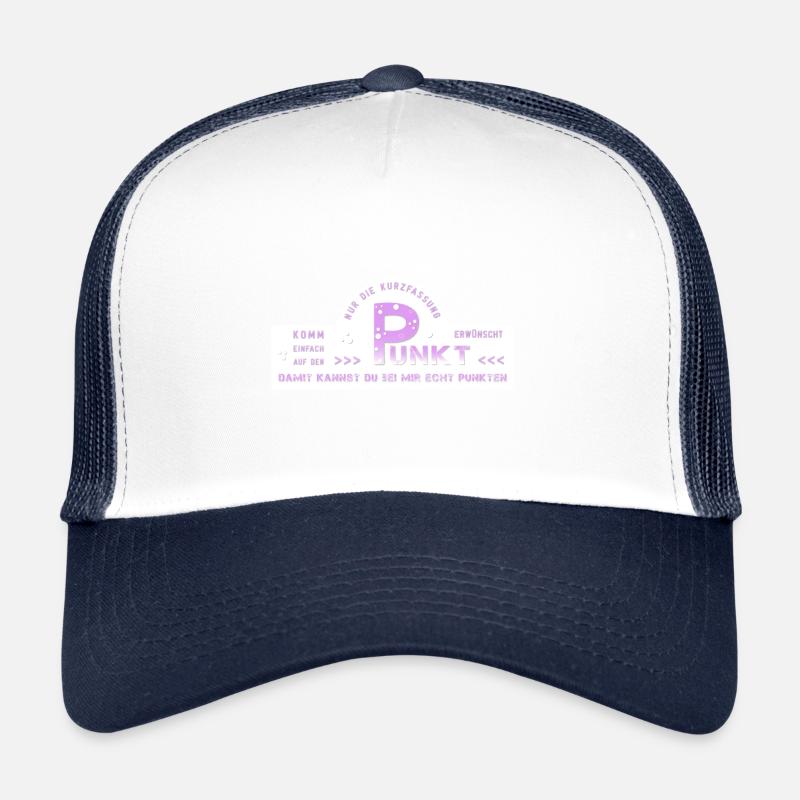 auf den Punkt kommen Trucker Cap