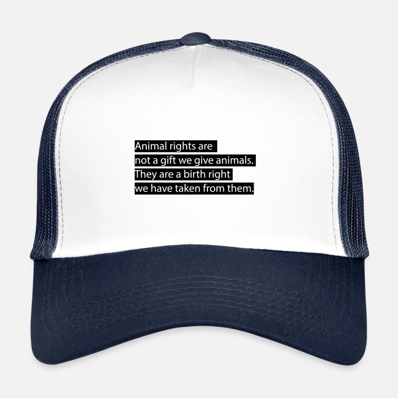 Animal rights. Trucker Cap