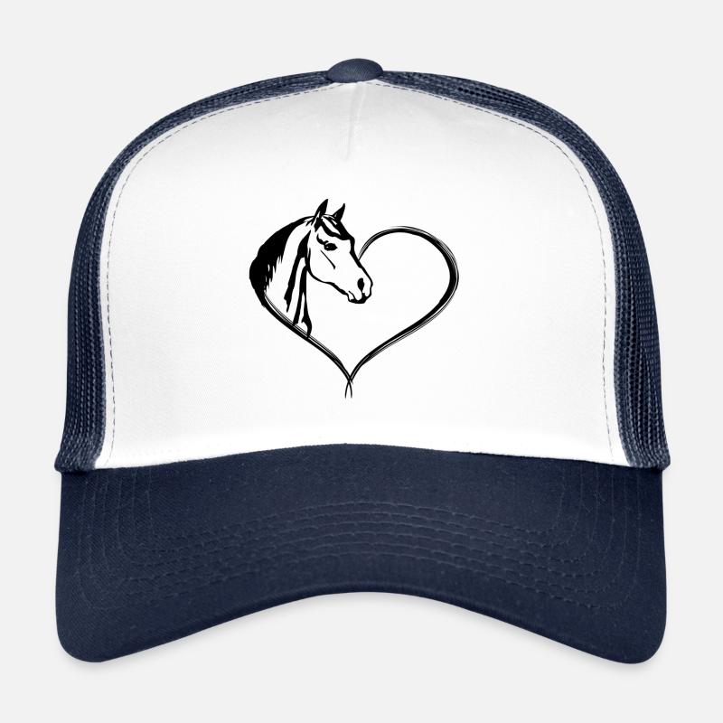 Pferde Herz Trucker Cap