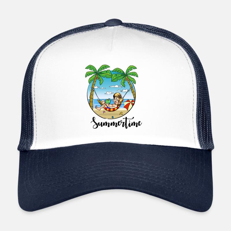 Profitez de l'été et du soleil Casquette trucker 