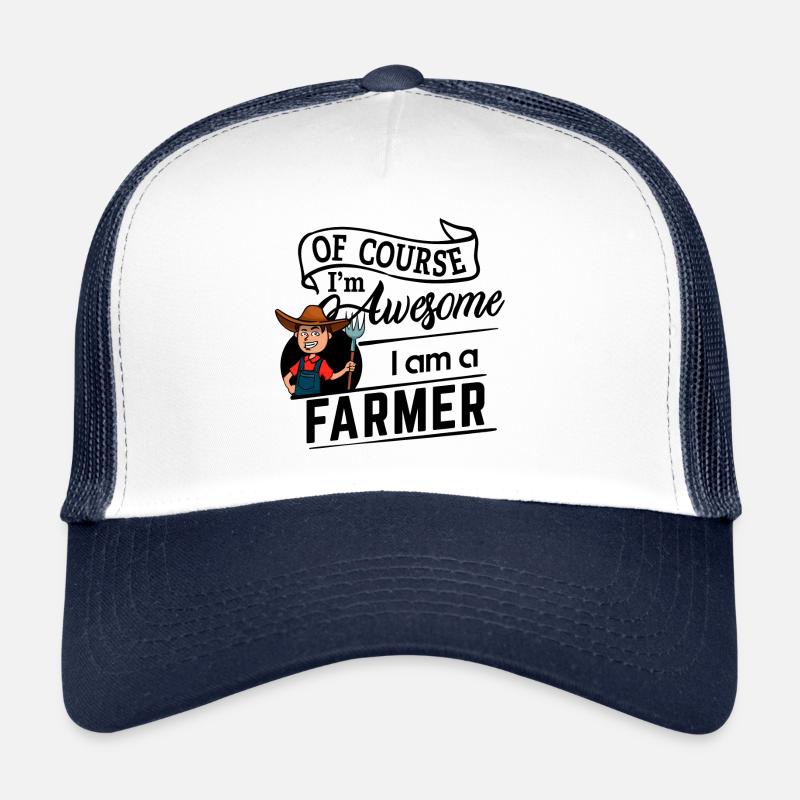 Farmer & Farmer - Incroyable Casquette trucker 