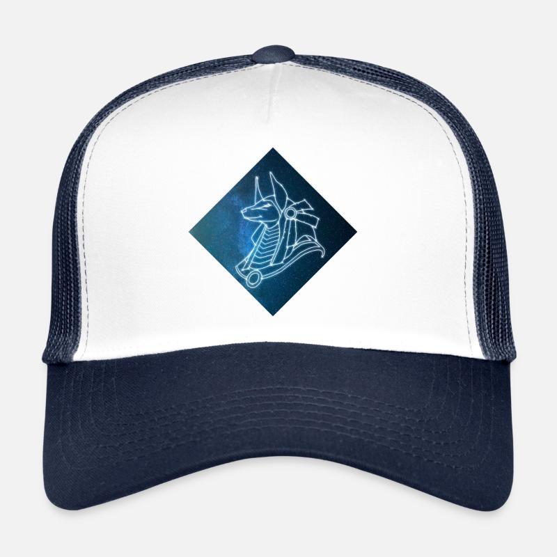 Seth Blue Sky - Casquette trucker  - blanc/marine