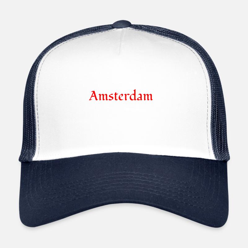 Amsterdam - Pays-Bas - Pays-Bas Casquette trucker 