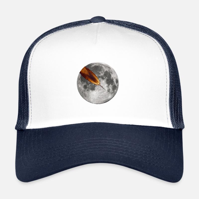 Fusée spatiale Apollo 7 en orbite autour de la lune Casquette trucker 