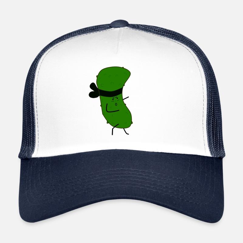 Karate cucumber Trucker Cap