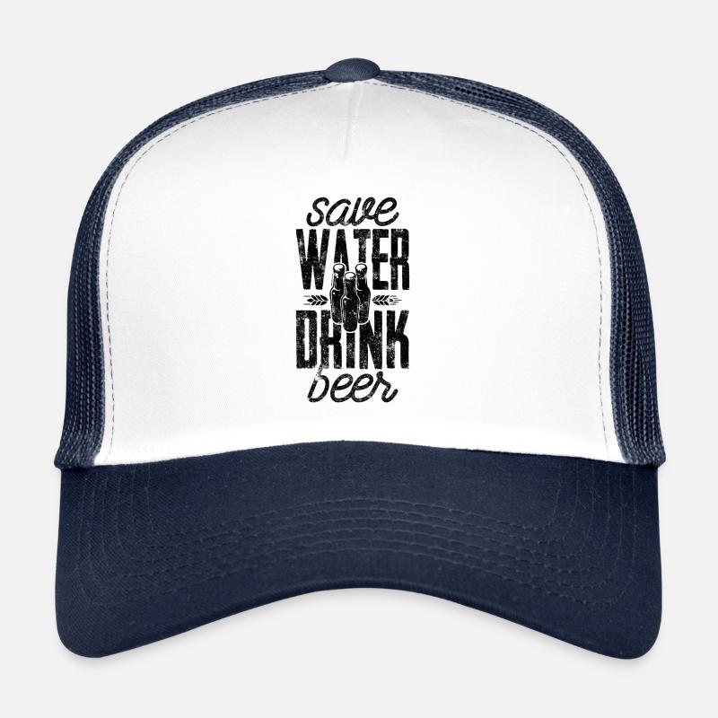 Boire de l'eau potable Casquette trucker 