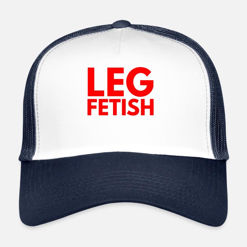 leg fetish Trucker Cap