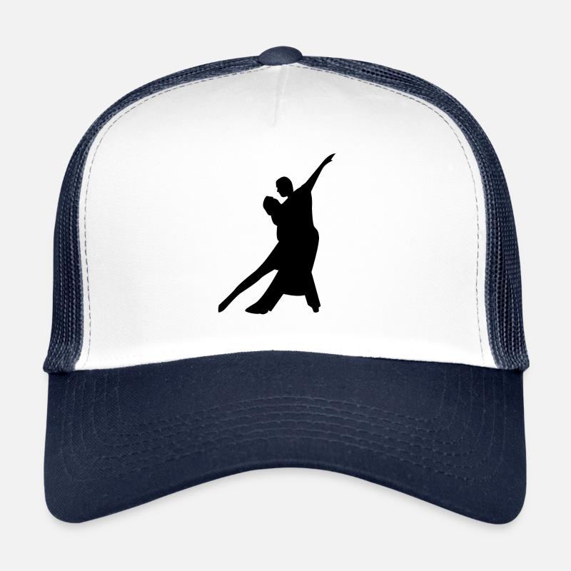 Tanzpaar - Trucker Cap - Weiß/Navy