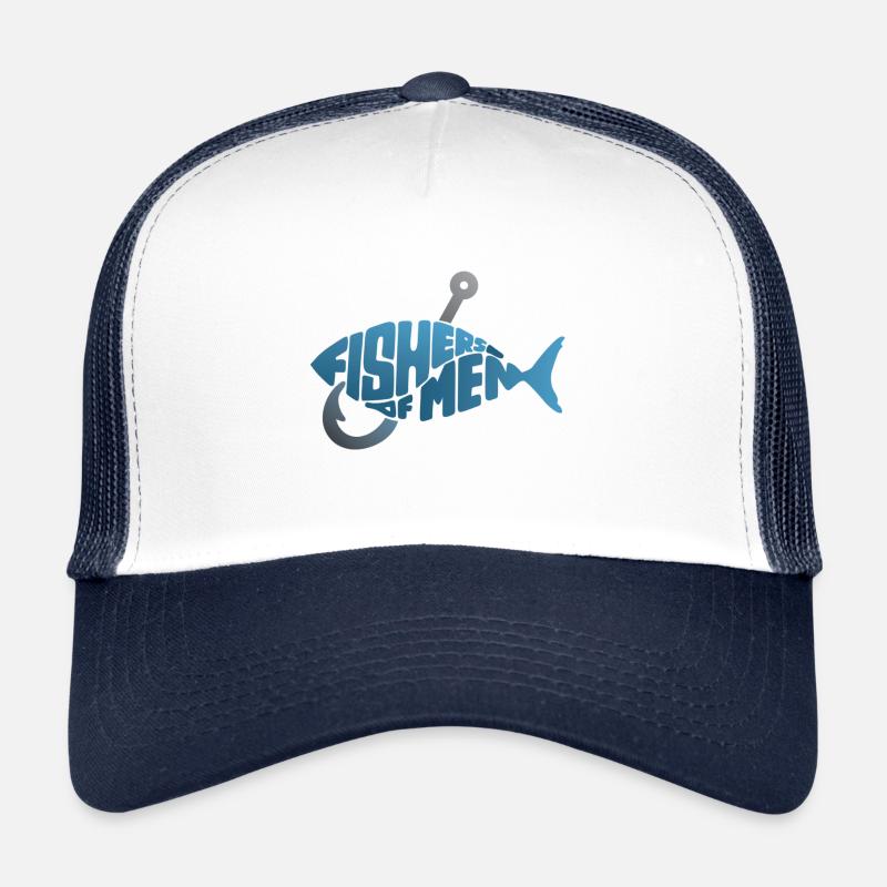 Fishers of men - Trucker Cap - Weiß/Navy