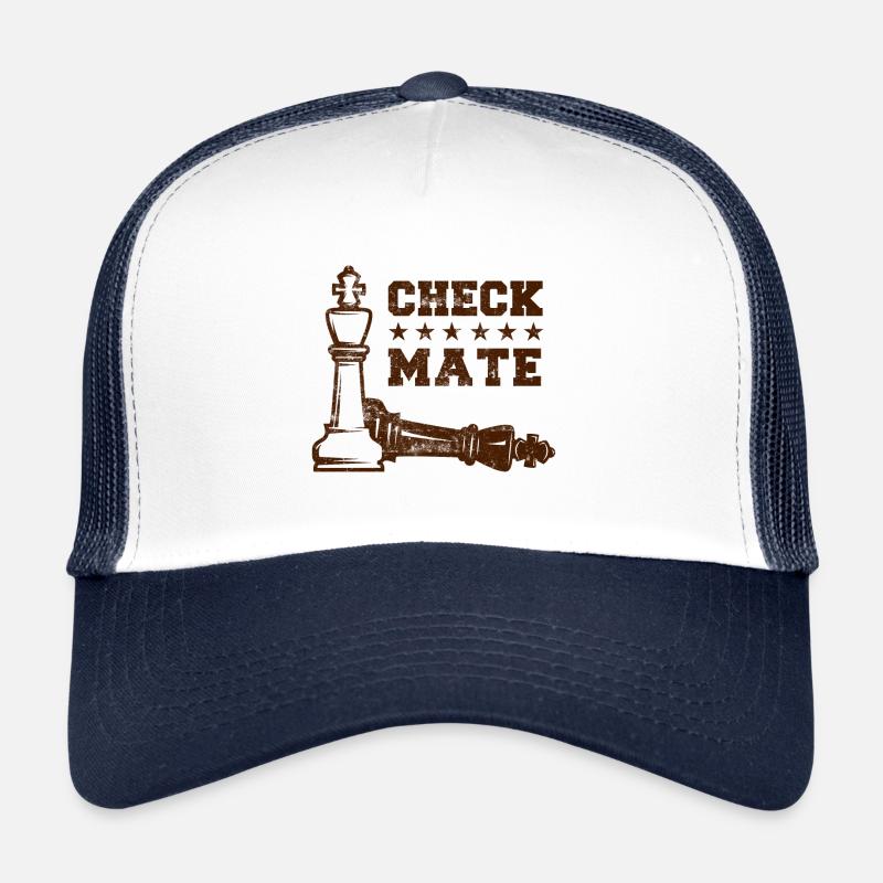 Schachmatt Schach Chess Spruch Trucker Cap