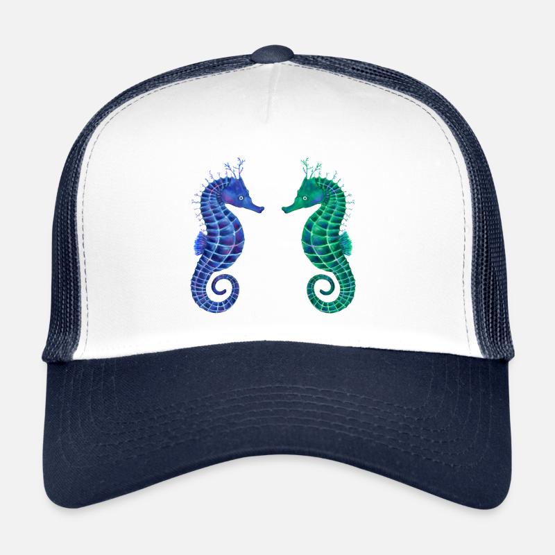 Cute seahorses Trucker Cap
