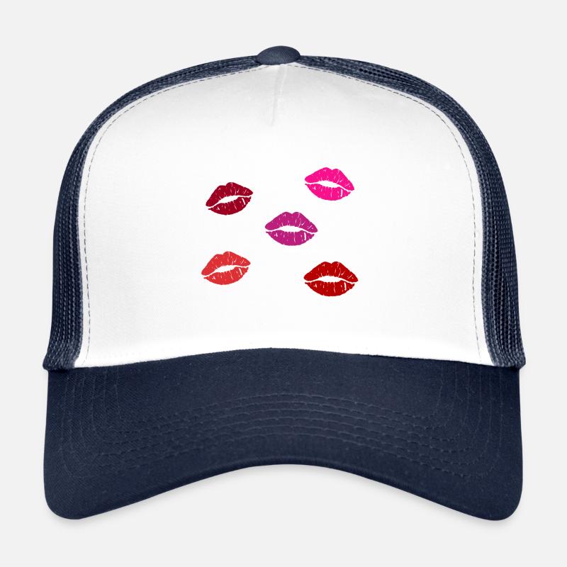 Many lips Trucker Cap
