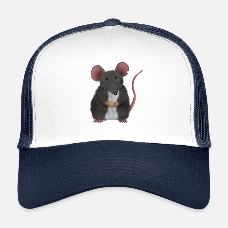 Little cute mouse or rat Trucker Cap