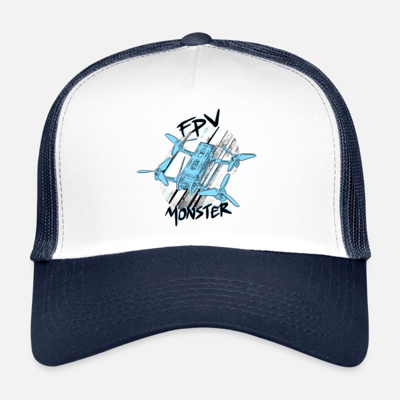FPV monster / fpv drone / racingdrone / pilot drone Trucker Cap