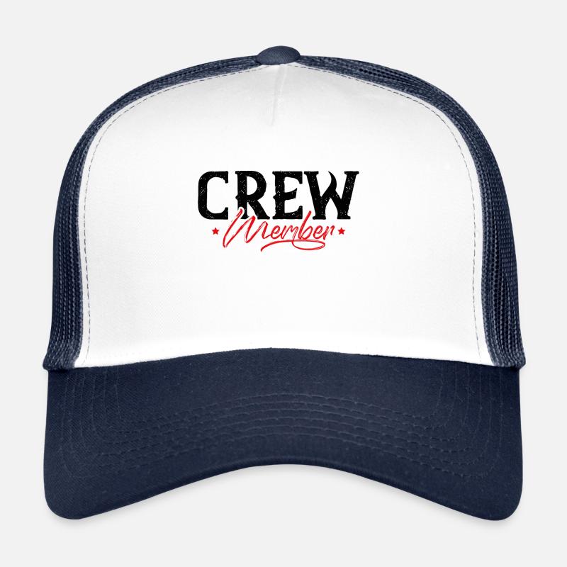membre d'équipage Casquette trucker 