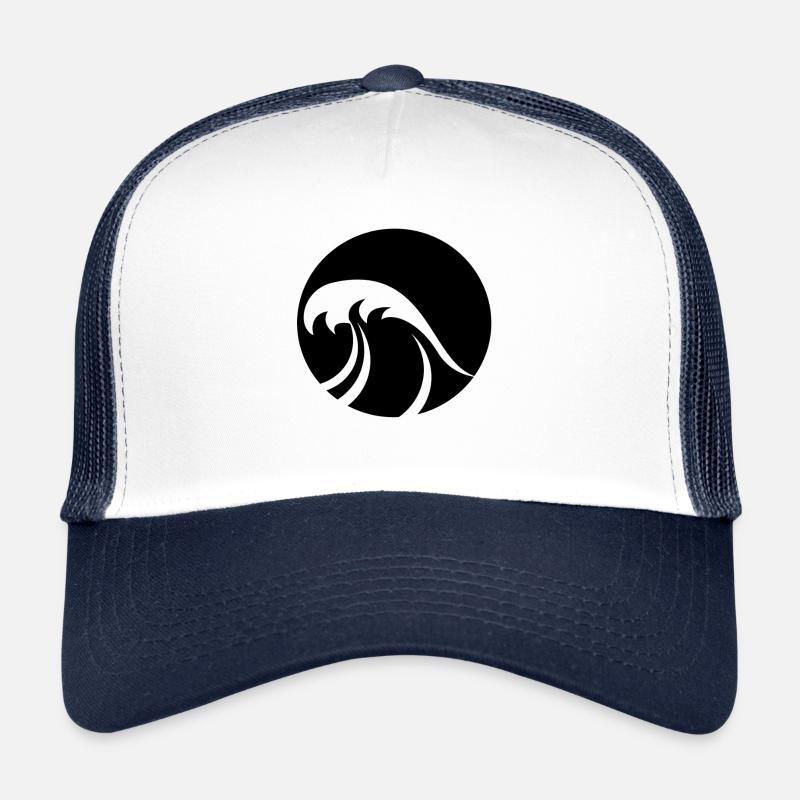 Wave waves Trucker Cap