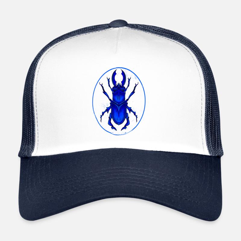 Beetle insect / beetle drawing / tattoo Trucker Cap