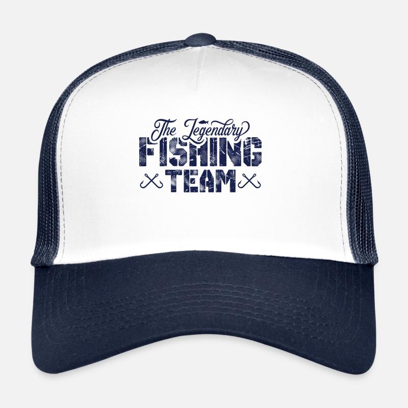 Équipage de pêcheur de l'équipe de pêche Casquette trucker 