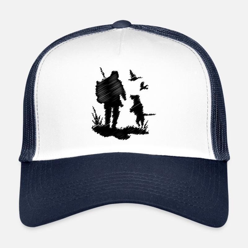 Hunter Hunt Hunt Doodle II Trucker Cap