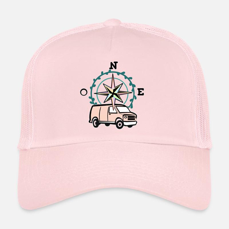 VAN LIFE VANLIFER NOMADS Casquette trucker 