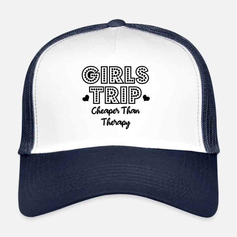 Girls Trip Cheaper Than Therapy Casquette trucker 