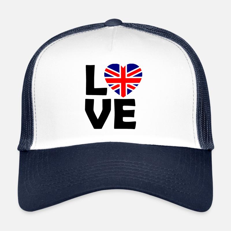 L’amour britannique Casquette trucker 