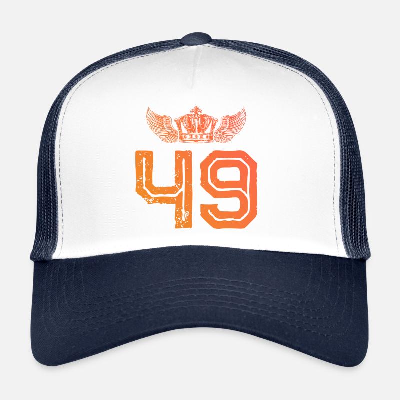 49 Number crown Trucker Cap