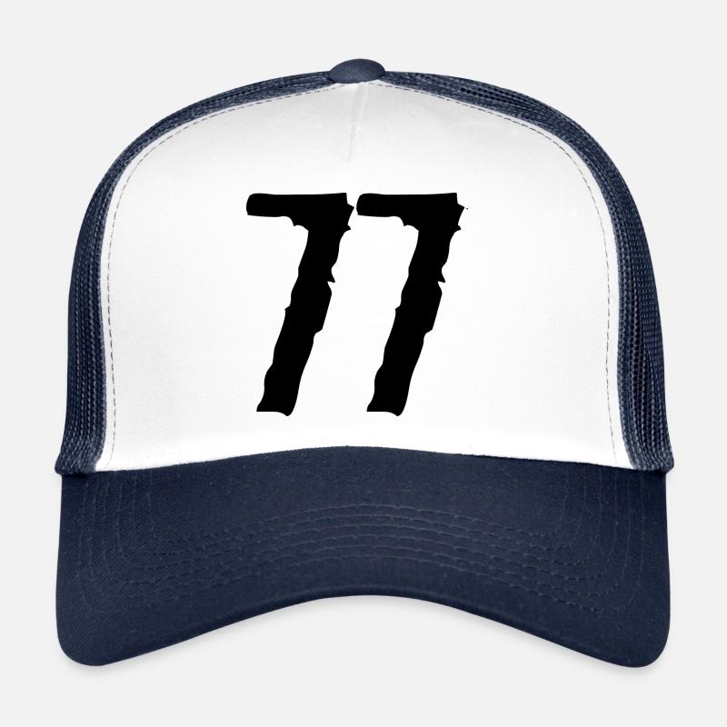 Maillot numéro 77 Casquette trucker 