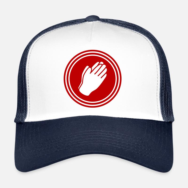 Pray Hands Icon Trucker Cap