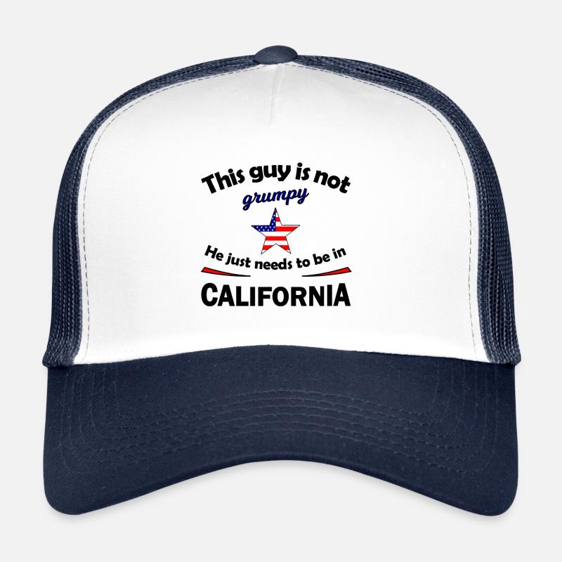 The trip to California Trucker Cap