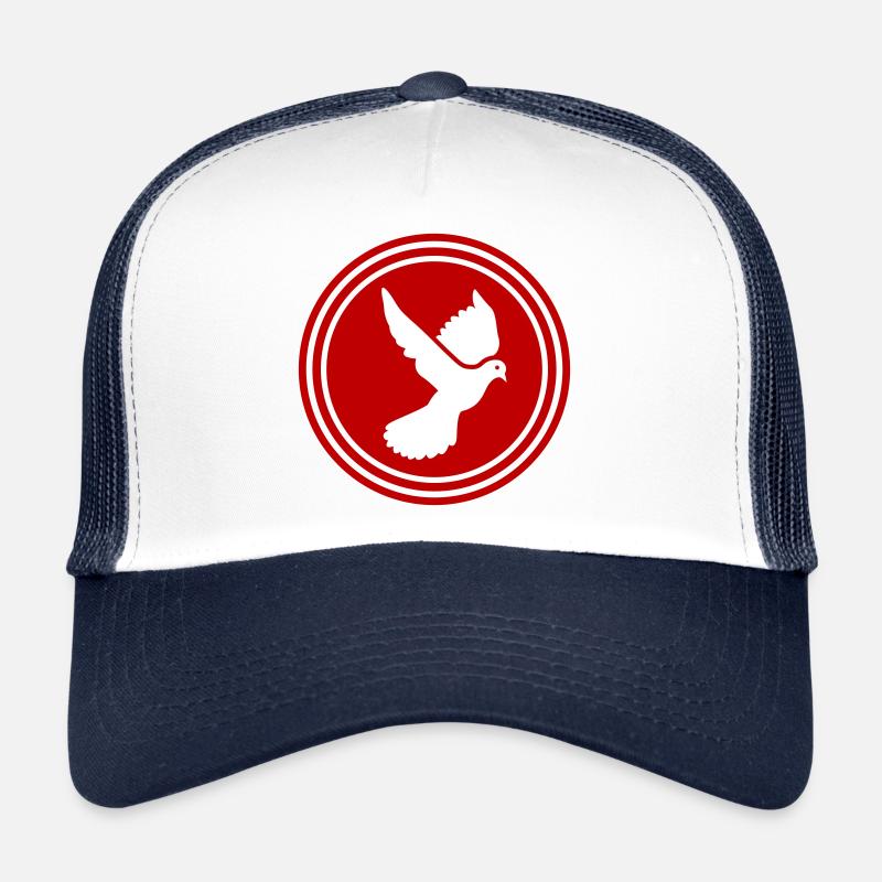 Symbole de la colombe Casquette trucker 